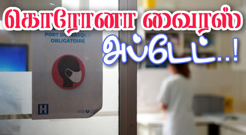 பிரான்ஸில் கொரோனா வைரஸ் : நேற்றைய நிலவரம்!